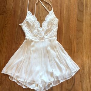 White Romper